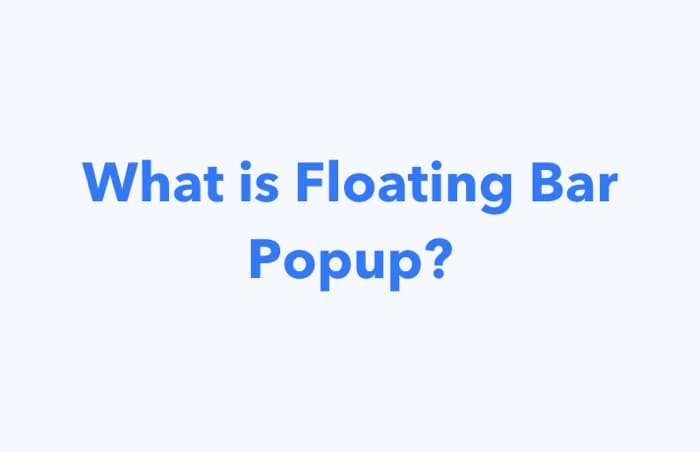 What is a Floating Bar? - Floating Bar Definition