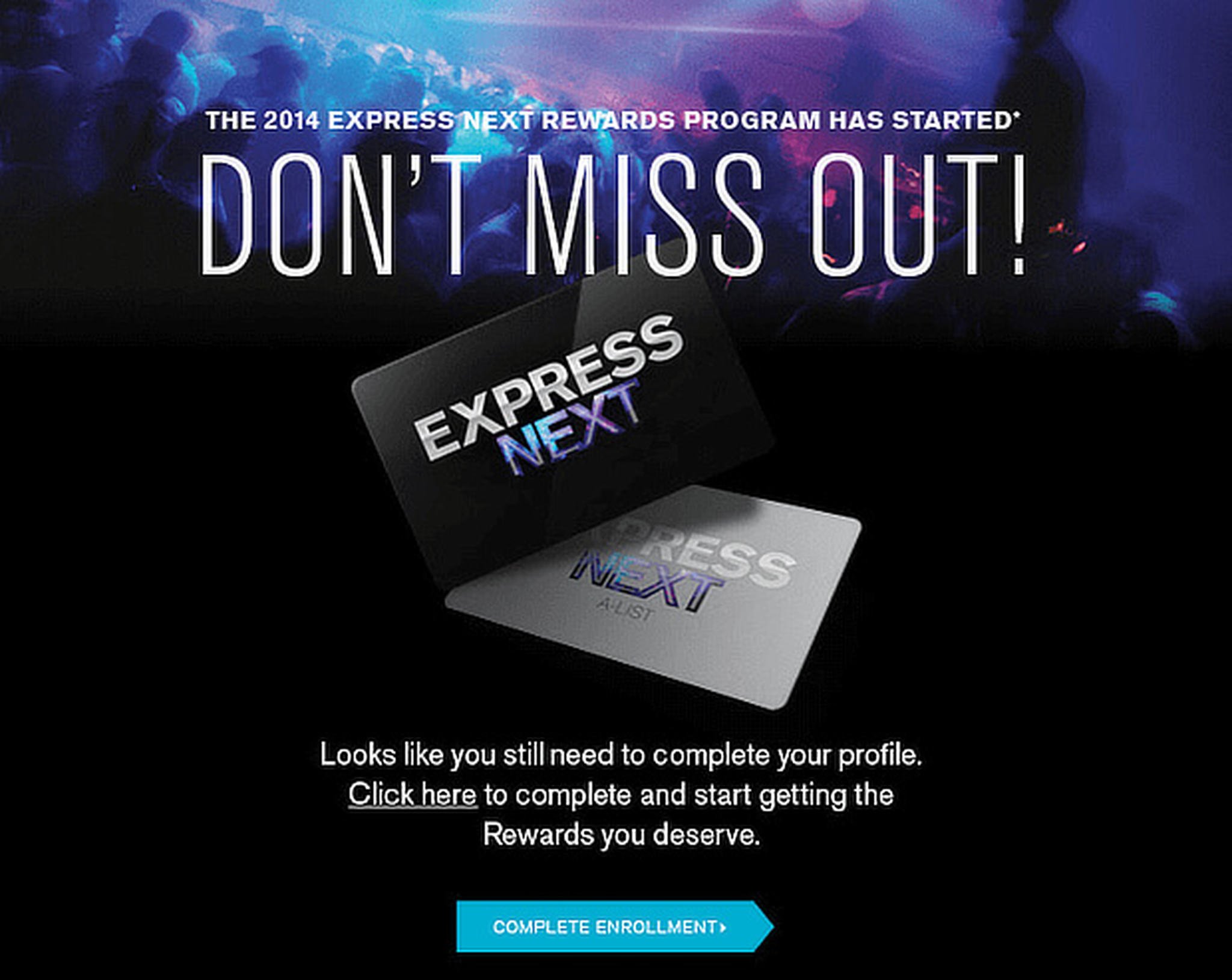 express next fomo example fear of missing out