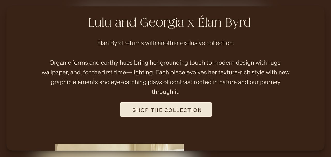 lulu and georgia product landing page example first part