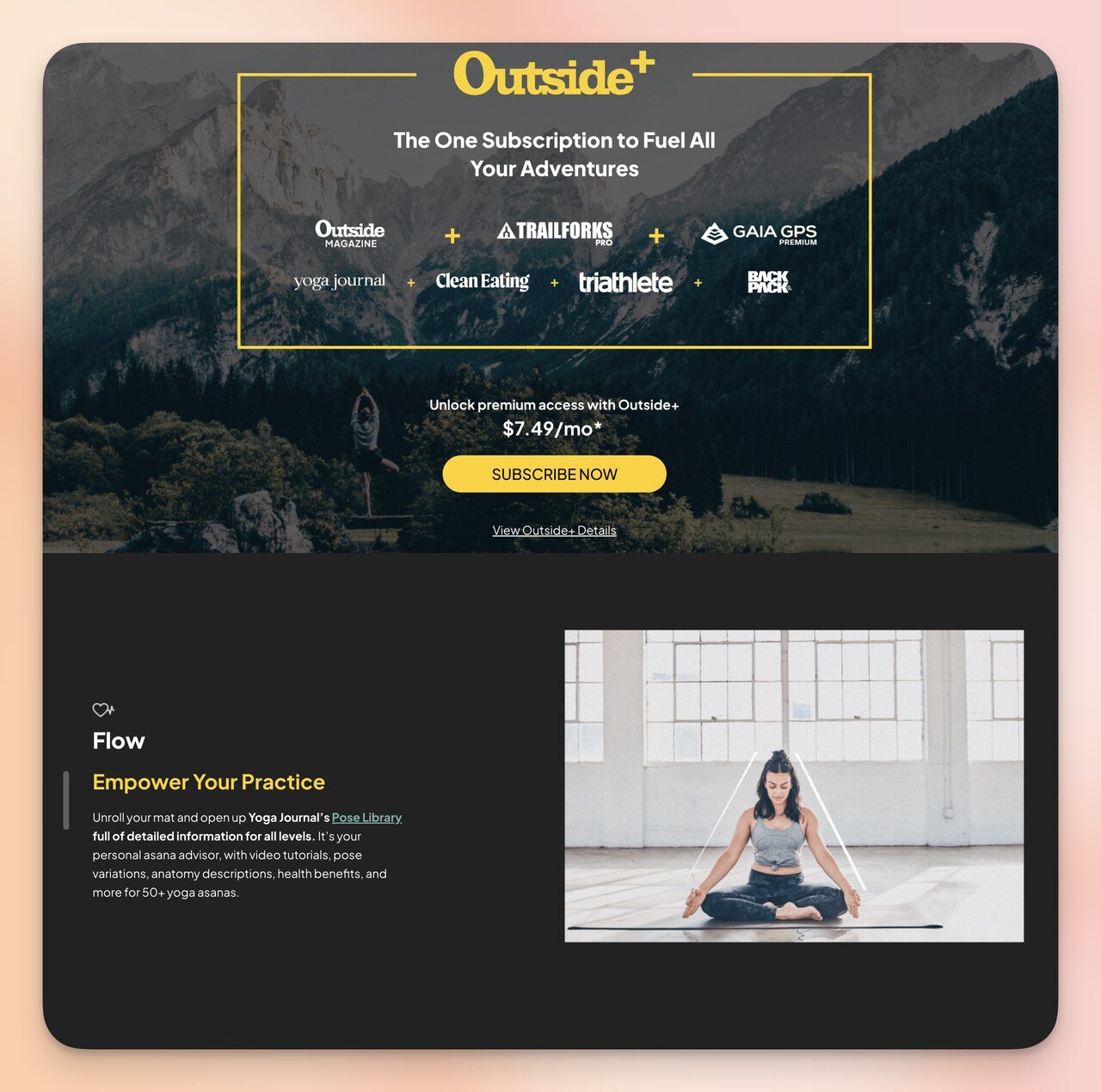 yoga-journal-outside-plus-subscription-optin-page