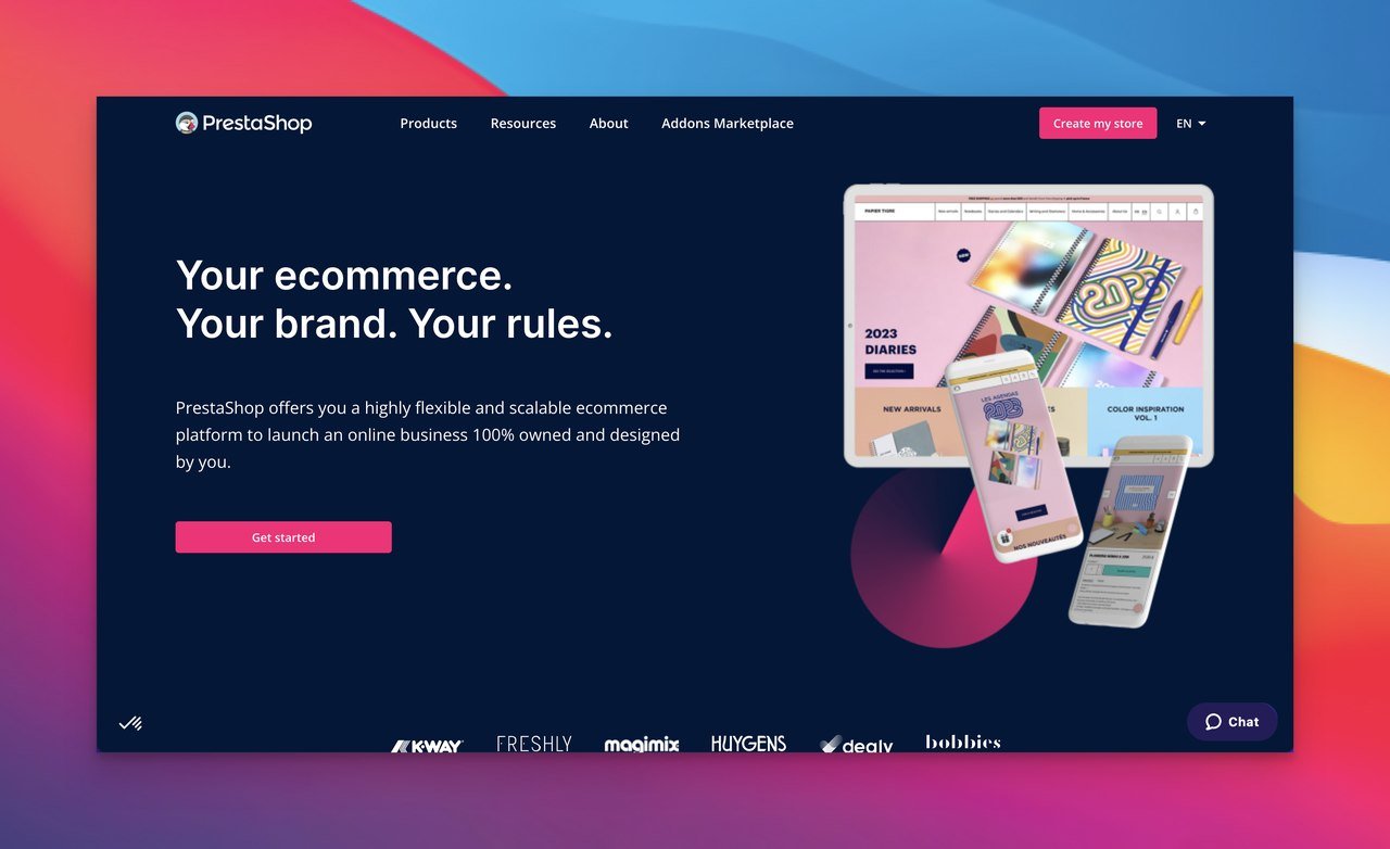 Prestashop multi vendor marketplace platform homepage