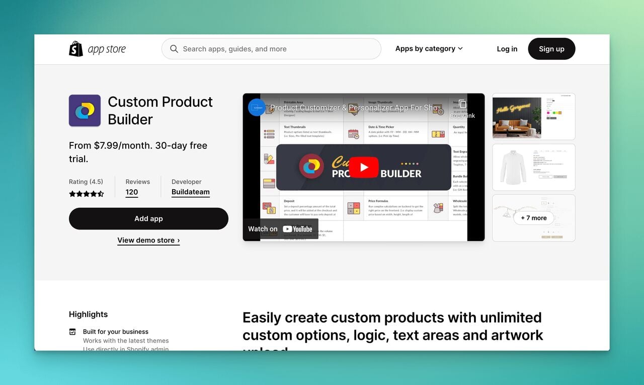 custom-product-builder-tool