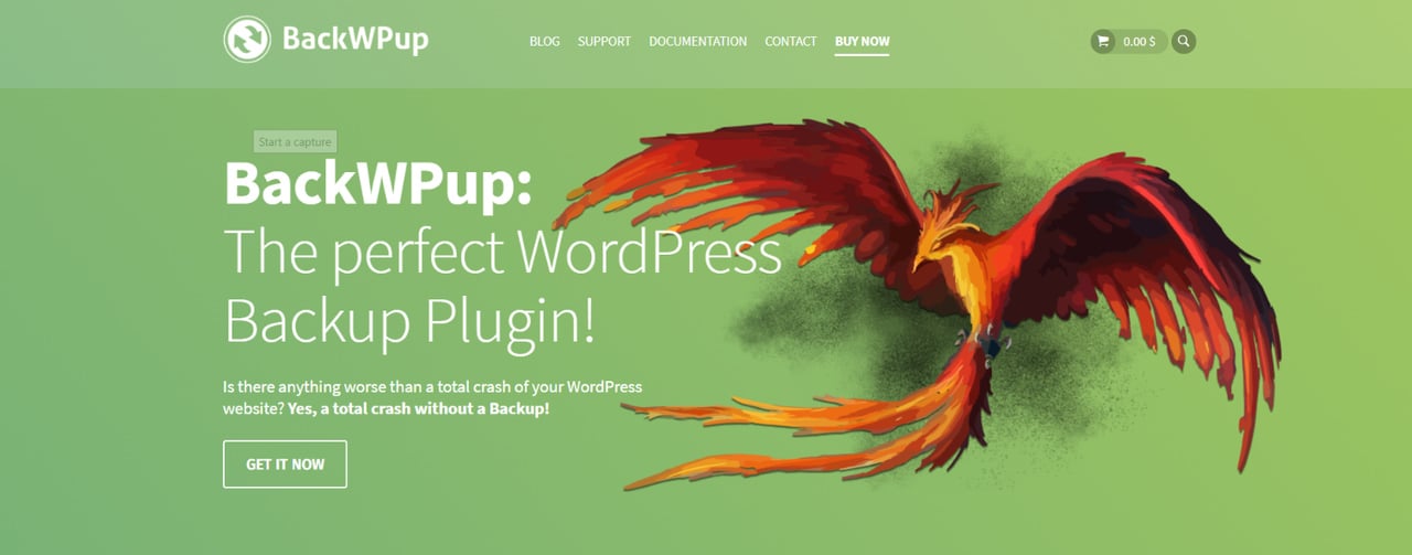 BackWPUp free wordpress backup plugin