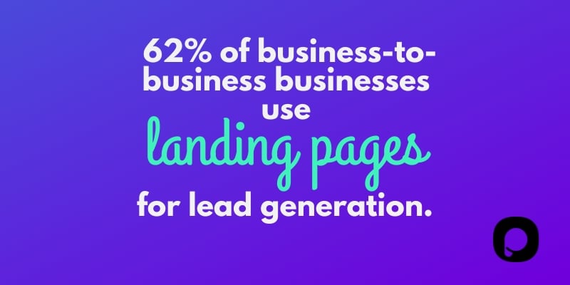 landing page for lead generation