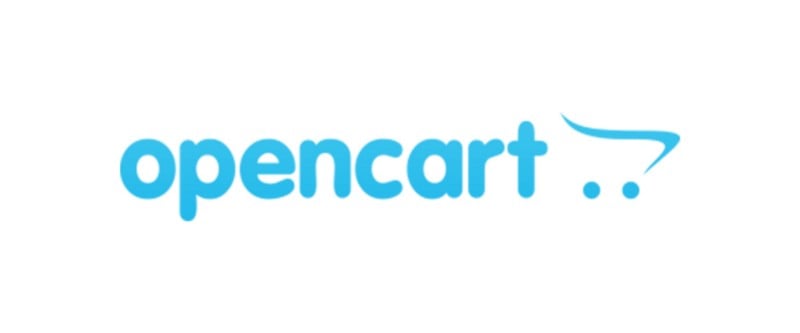 The logo of Opencart.