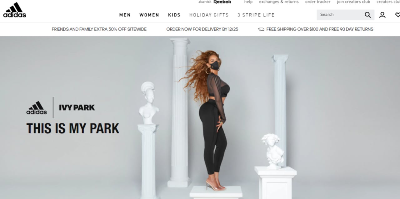 IVY Park and adidas partnership