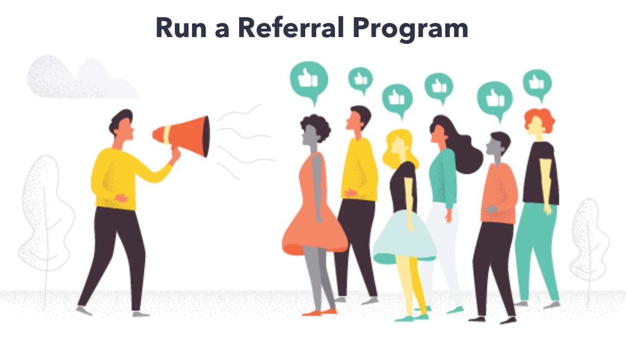 Running a referral program offering irresistible incentives