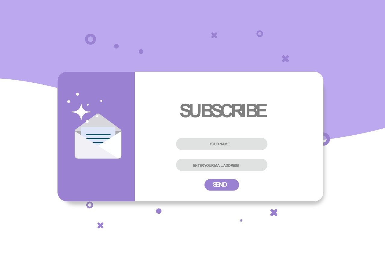 Email subscription popup