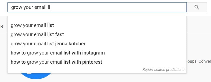 youtube search query