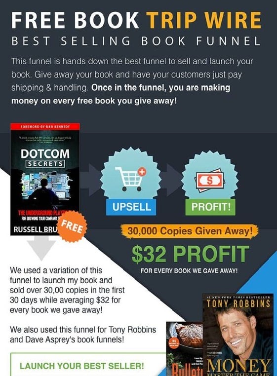 free book tripwire campaign