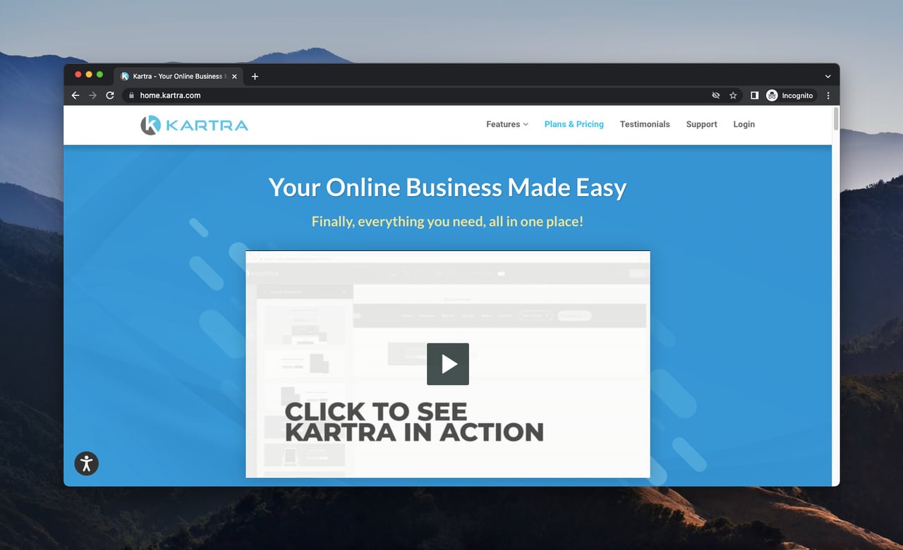 kartra funnel builder software