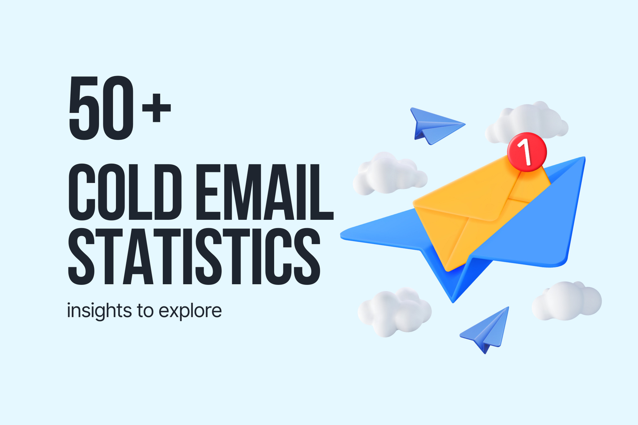50+ Cold Email Statistics & Insights to Explore
