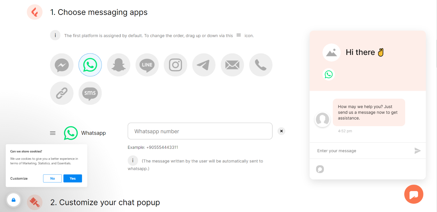 freechat live chat tool