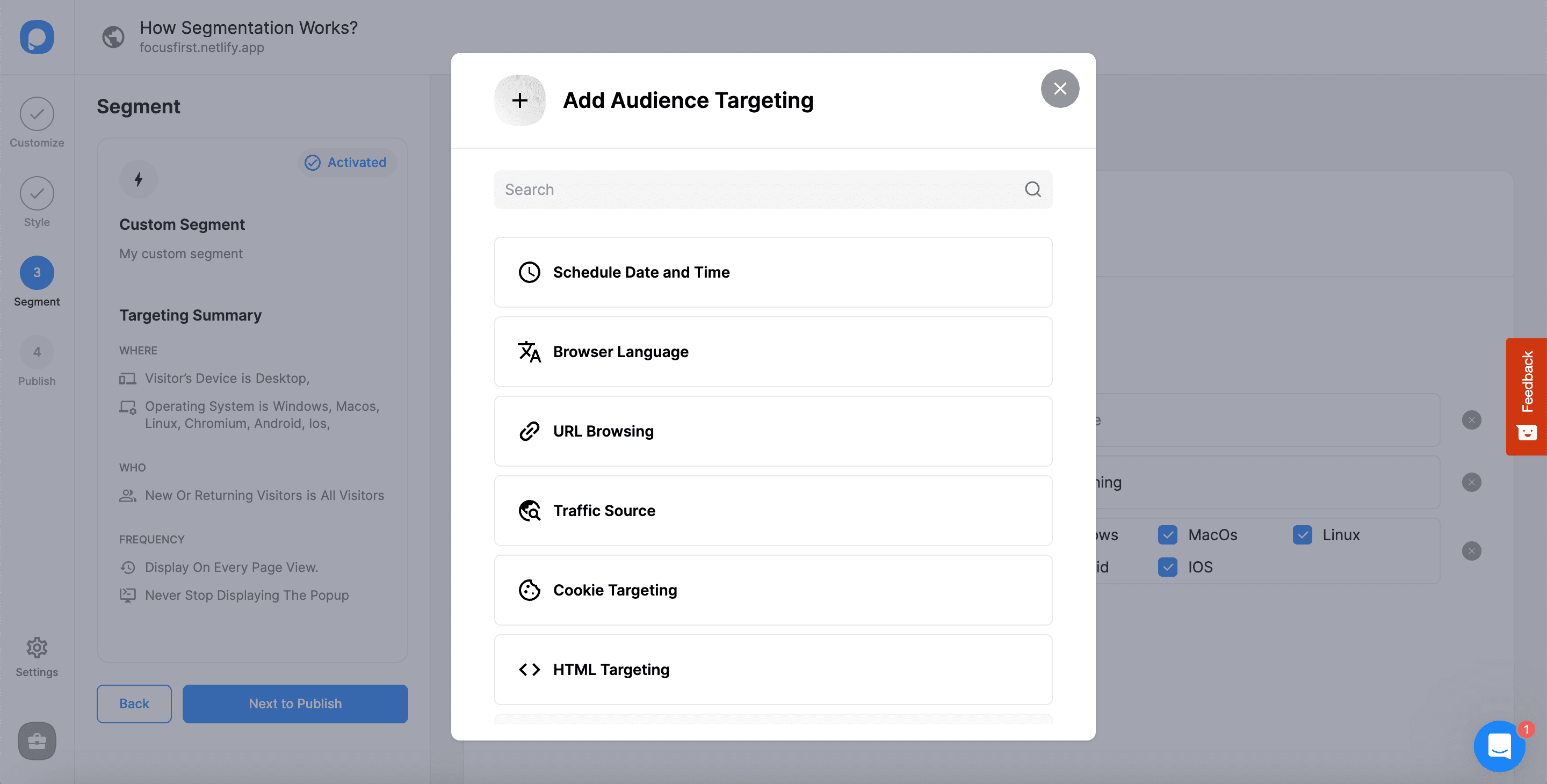 audience targeting options