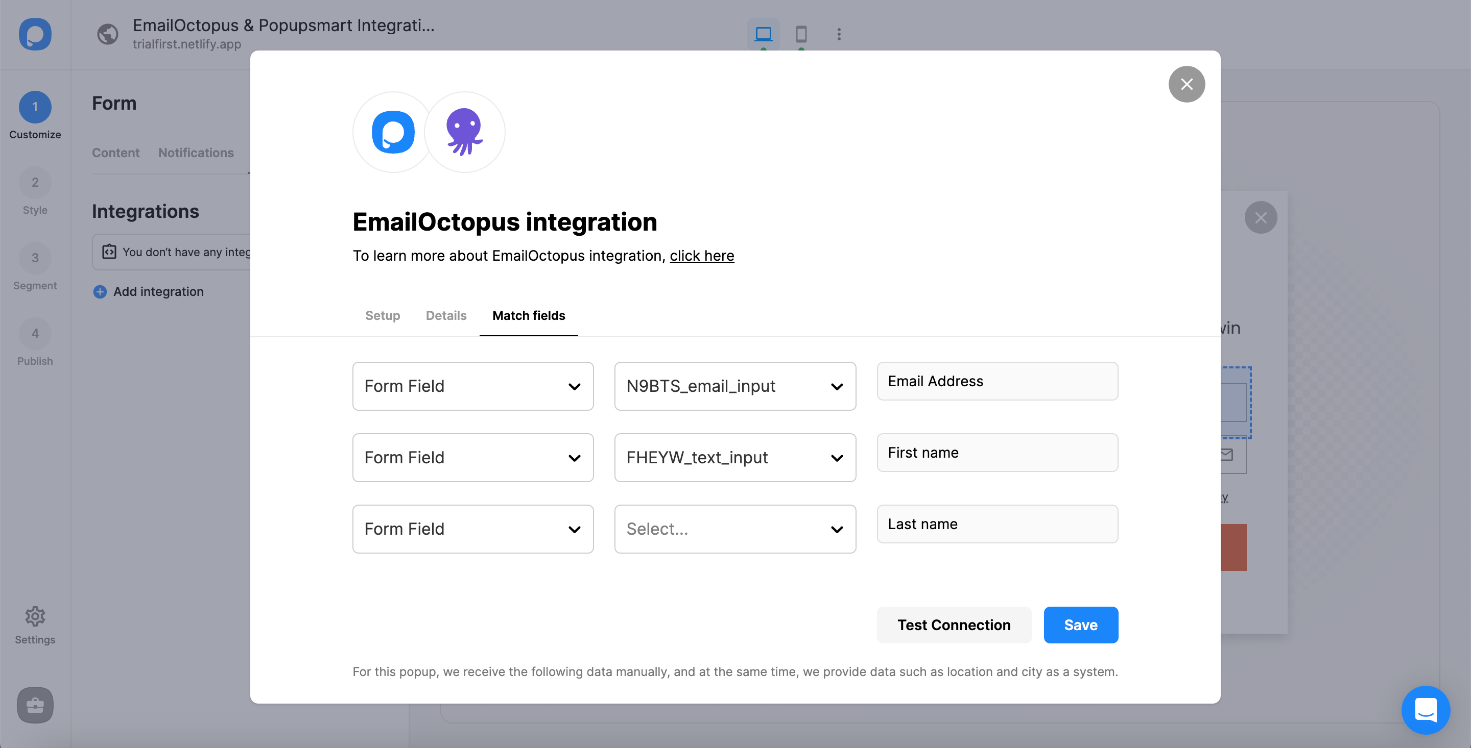 match fields eo