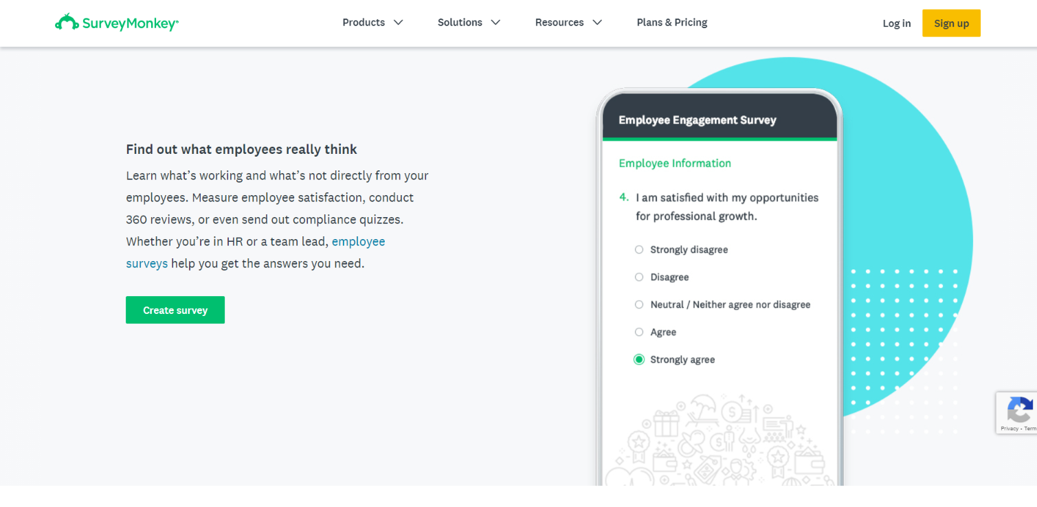 Survey Monkey survey tool