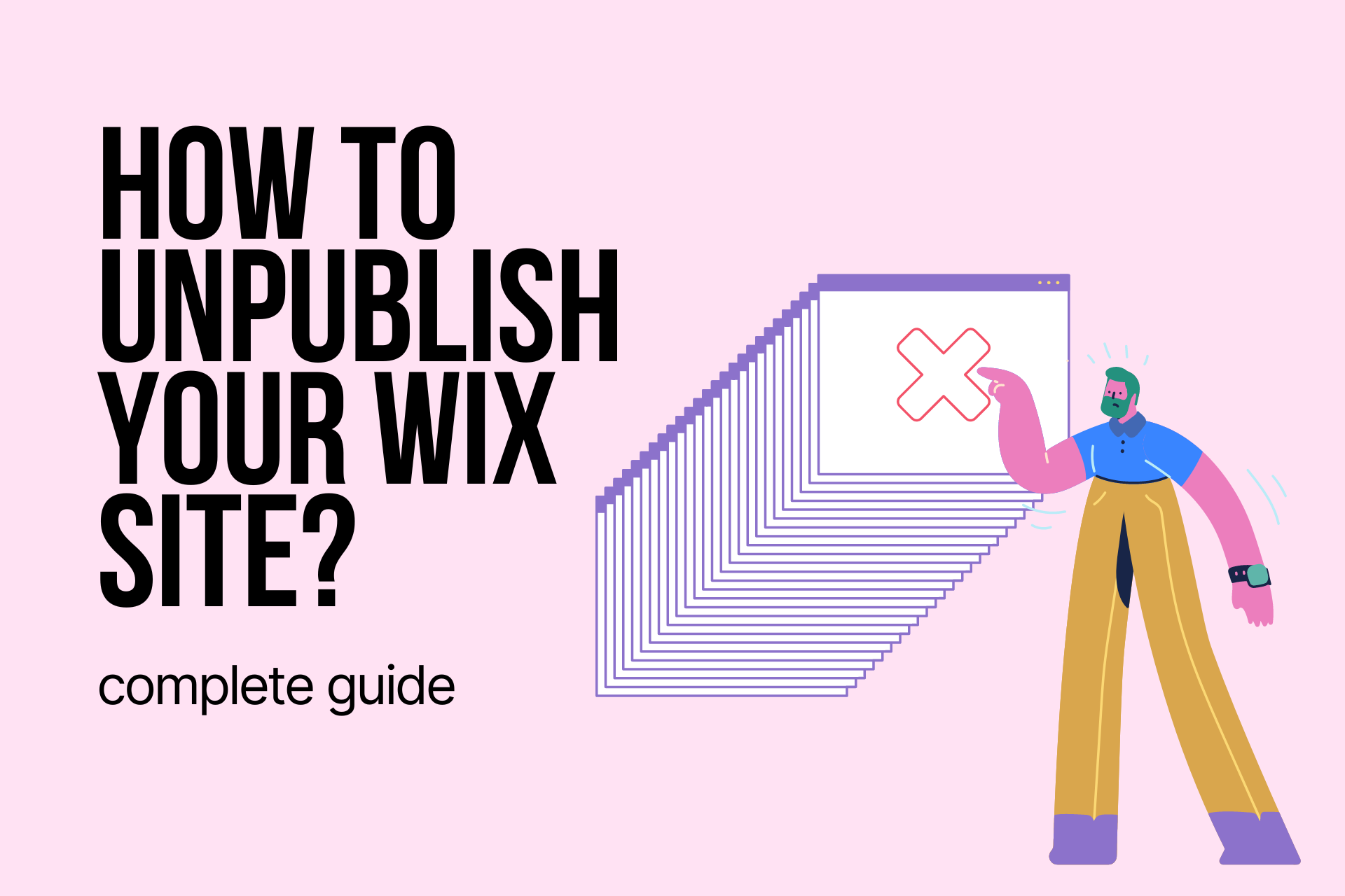 How to Unpublish Your Wix Site in 2024? (Complete Guide)
