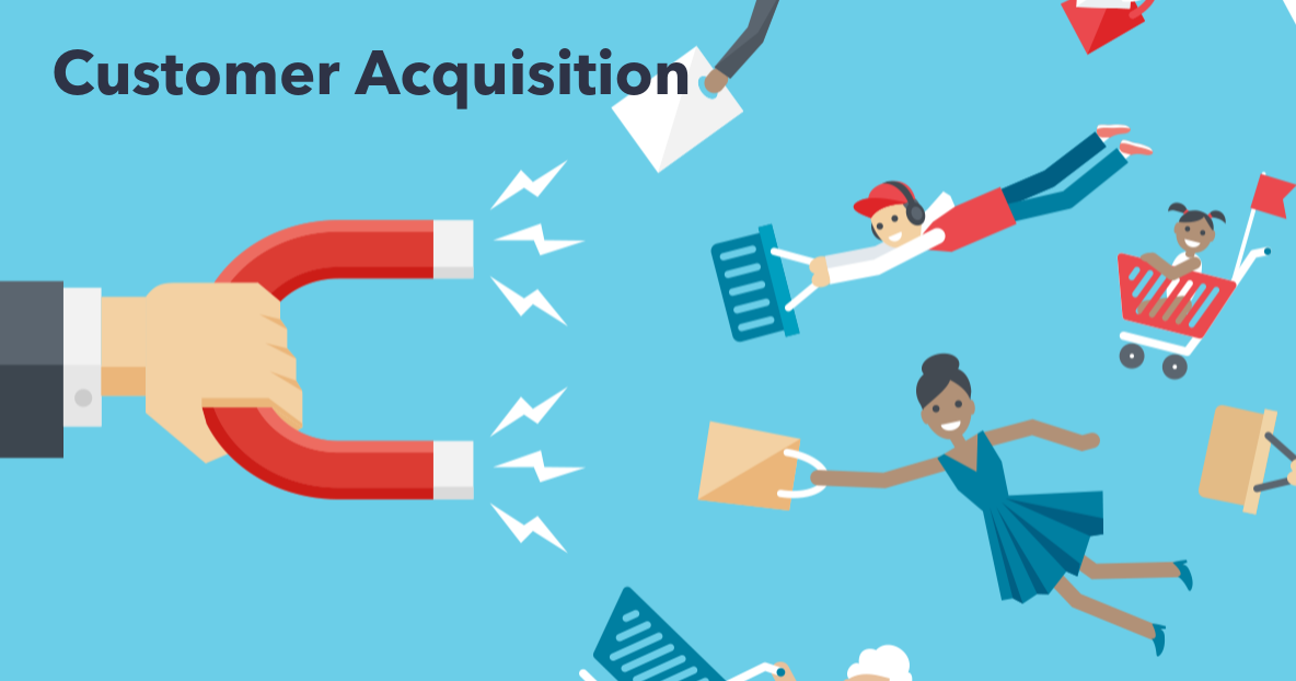 customer acquisition illustration