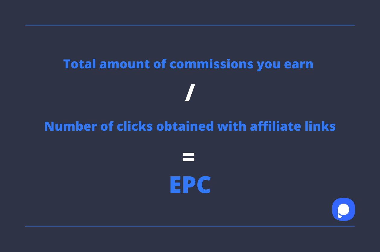 affiliate earnings per click formula