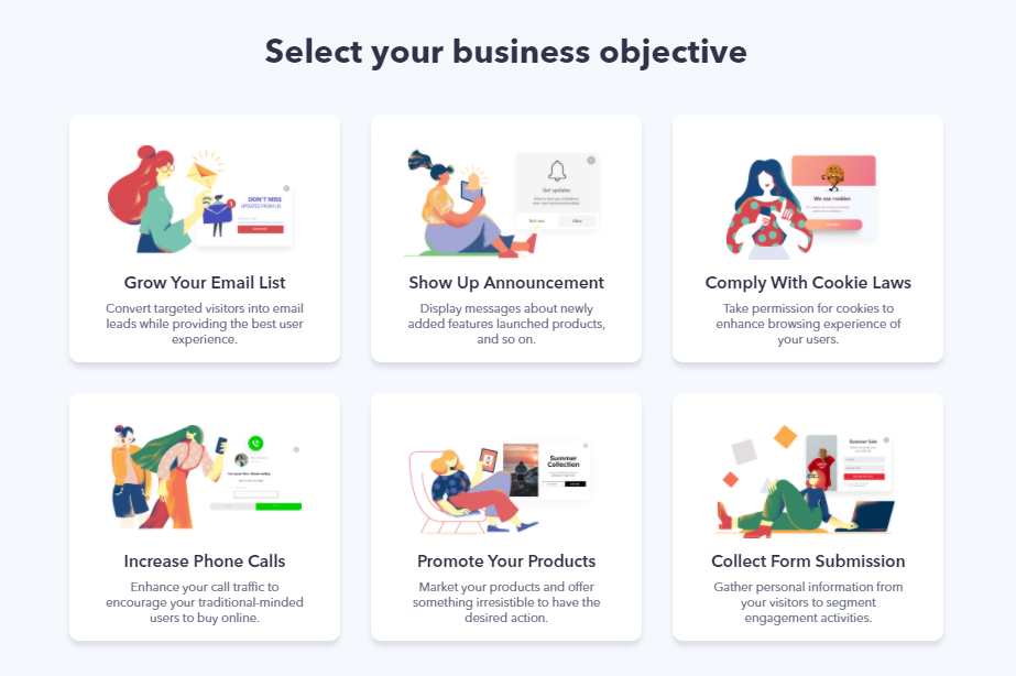 popup business objectives