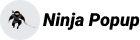 Ninja popup gray logo