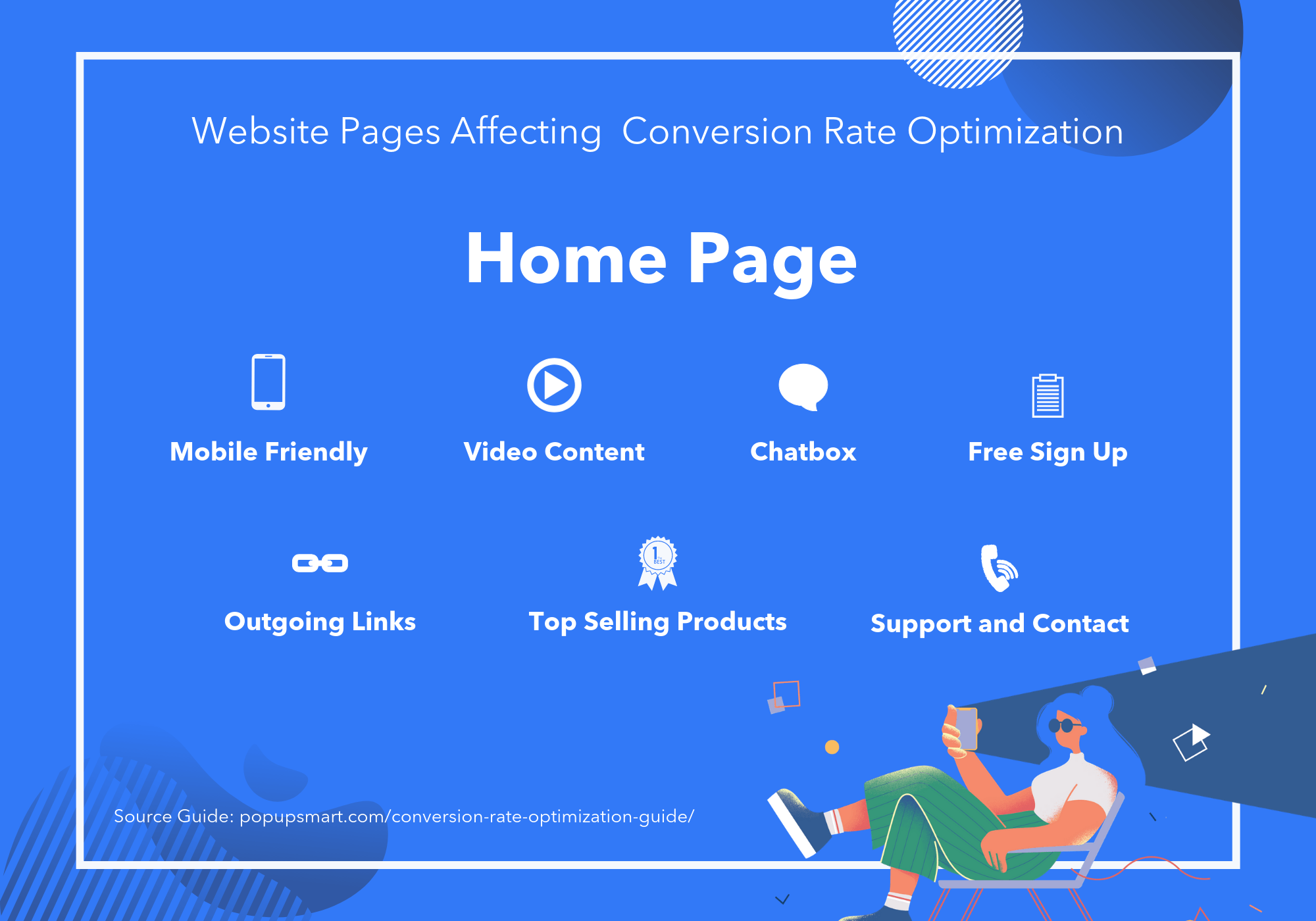 Webpages for Conversion Rate Optimization: Homepage
