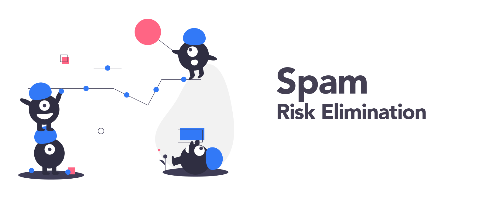 spam risk elimination illustration