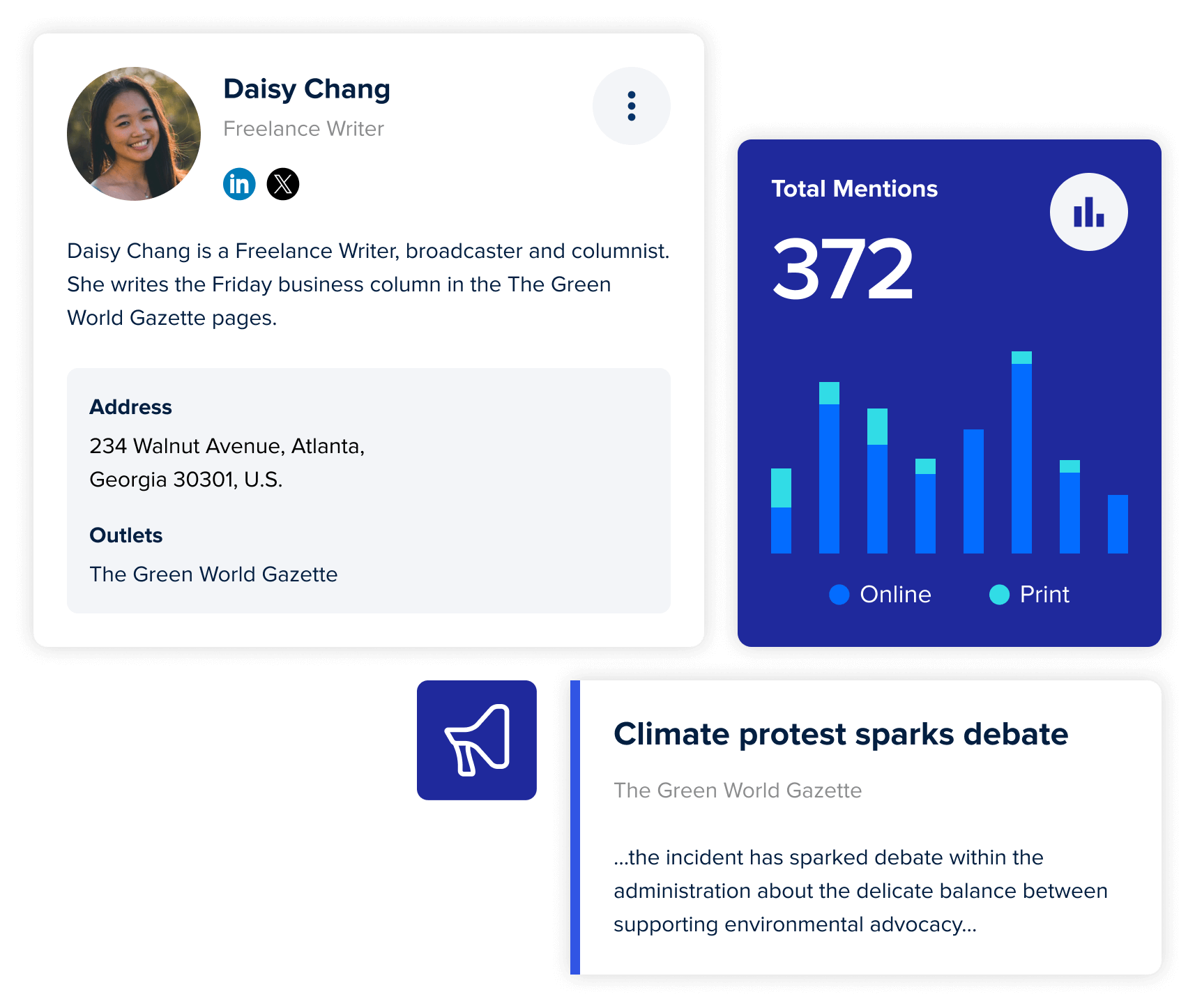 CisionOne mention stream product image